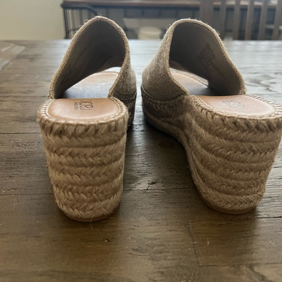 ✨NWOT✨ Nordstrom Jute Wedge Slide Sandal - Picture 3 of 6